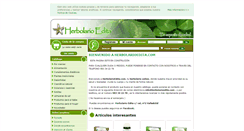 Desktop Screenshot of herbolarioedita.com