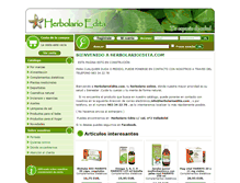 Tablet Screenshot of herbolarioedita.com